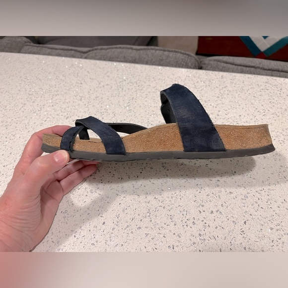 Birkenstocks Tabora in Navy Blue Suede type uppers. Size EU 40 (9 to 9.5) - Picture 7 of 11